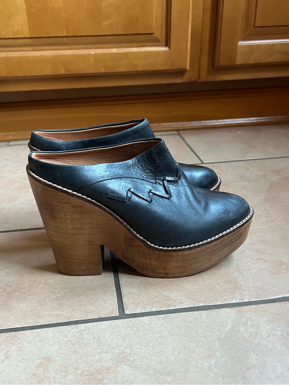 Free People Platform Clogs